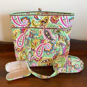 Vera Bradley tote set